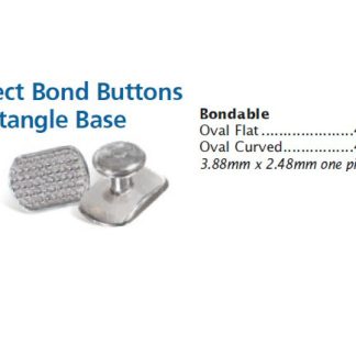 Buton lingual baza rectangulara