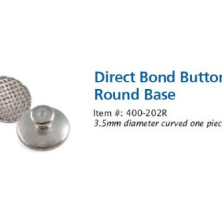 Buton lingual baza rotunda curba