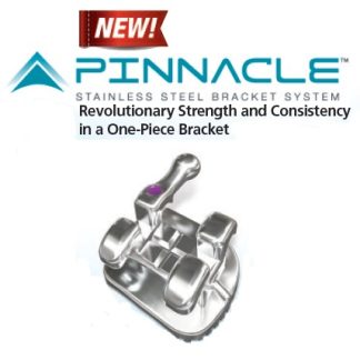 Brackets PINNACLE Stainless Steel .022″ / Mandibular – bucata