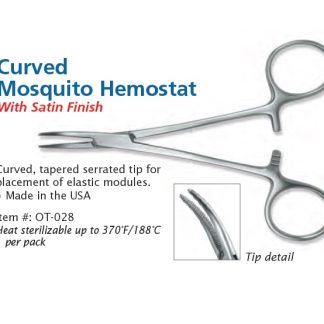 Curved Mosquito Hemostat
