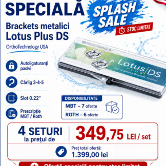 Bracketi Lotus Plus DS .022" 4 - Seturi