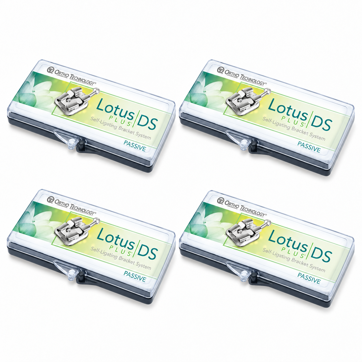 Lotus Plus DS Passive – montaj ilustrativ cu patru seturi complete