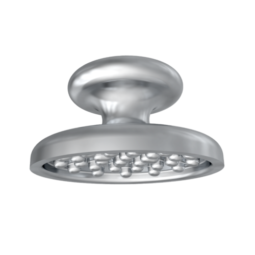 Butoni linguali metalici cu bază concavă Orthometric — set 10 bucăți