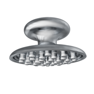 Butoni linguali metalici cu bază convexă Orthometric — set 10 bucăți