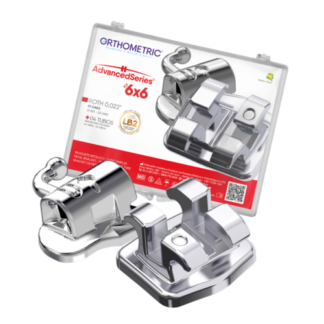 Brackets Advanced Series .022 — set 20 brackets + 4 tuburi — Orthometric