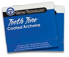 Ambalaj ilustrativ Tooth Tone NiTi Ortho Technology – imagine originală de catalog