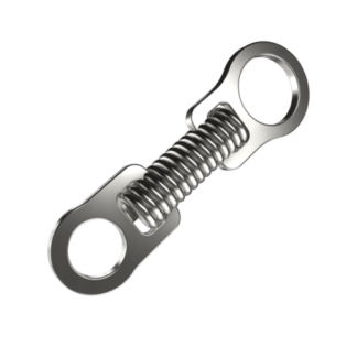 Resorturi închidere NiTi Orthometric pentru mini-implant — set 4 bucăți